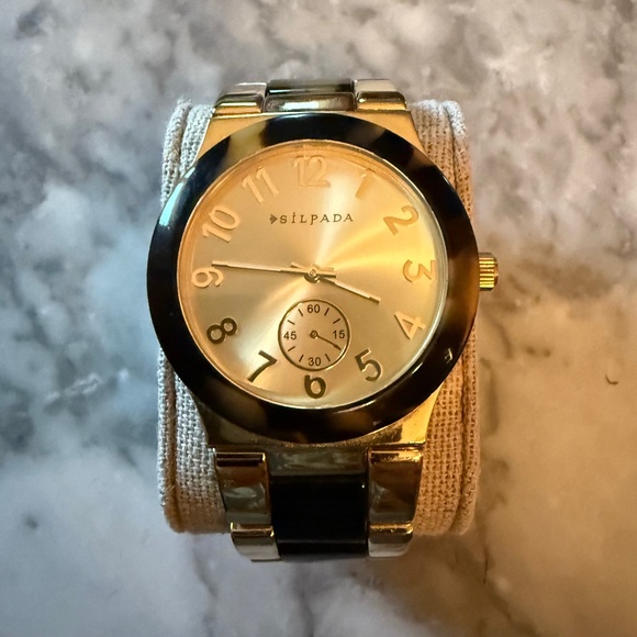 Silpada | Jewelry | Silpada Gold And Tortoise Shell Finish  display picture 1